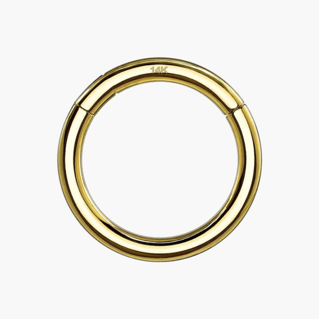 Gold in piercings